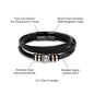 Love You Forever Bracelet For My Husband