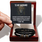 Love You Forever Bracelet For My Husband