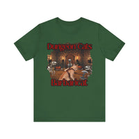 Load image into Gallery viewer, Dungeon Cats: Barbaricat Unisex Jersey Short Sleeve Tee
