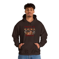 Load image into Gallery viewer, Dungeon Cats: Barbaricat Unisex Heavy Blend™ Hooded Sweatshirt
