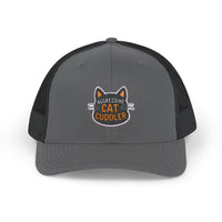 Load image into Gallery viewer, Aggressive Cat Cuddler Snapback Trucker Cap
