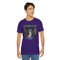 Load image into Gallery viewer, Dungeon Cats: Cleric Unisex Jersey Short Sleeve Tee
