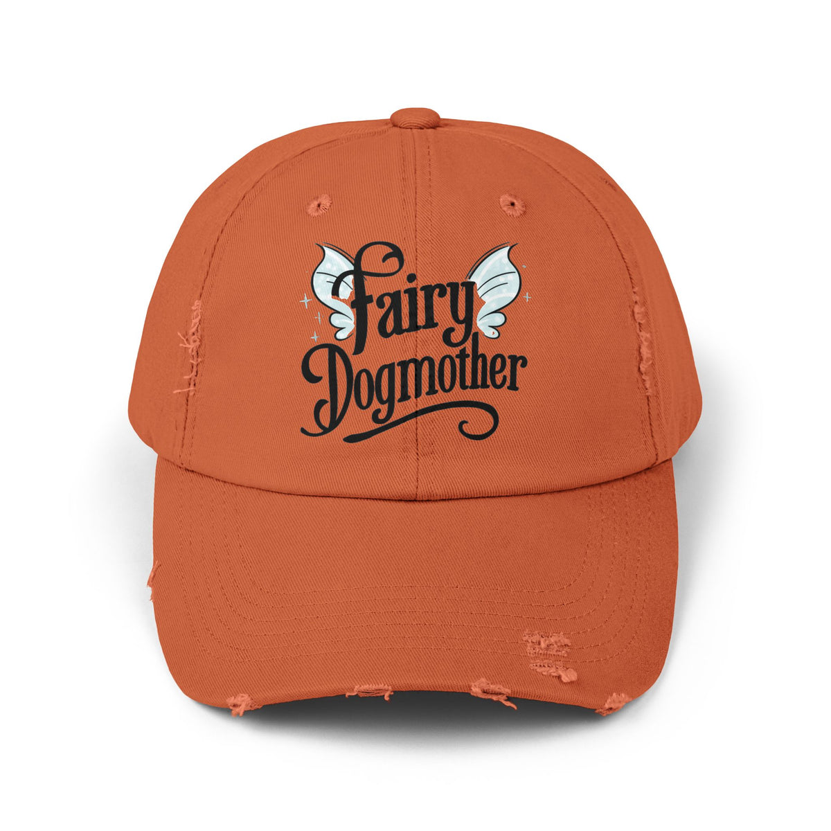 Fairy Dog Mothering Sparkle Stressed Cap