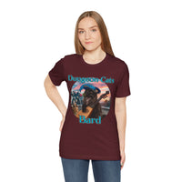 Load image into Gallery viewer, Dungeon Cats: Bard  Unisex Jersey Short Sleeve Tee
