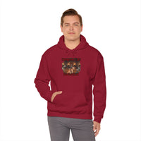 Load image into Gallery viewer, Dungeon Cats: Barbaricat Unisex Heavy Blend™ Hooded Sweatshirt
