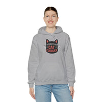 Load image into Gallery viewer, Aggressive Cat Cuddler Unisex Heavy Blend™ Hooded Sweatshirt
