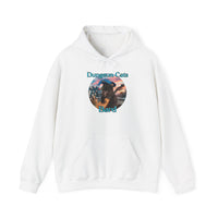 Load image into Gallery viewer, Dungeon Cats: Bard Unisex Heavy Blend™ Hooded Sweatshirt

