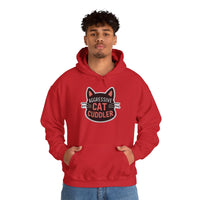 Load image into Gallery viewer, Aggressive Cat Cuddler Unisex Heavy Blend™ Hooded Sweatshirt

