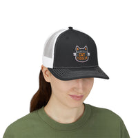 Load image into Gallery viewer, Aggressive Cat Cuddler Snapback Trucker Cap
