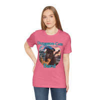 Load image into Gallery viewer, Dungeon Cats: Bard  Unisex Jersey Short Sleeve Tee
