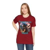 Load image into Gallery viewer, Dungeon Cats: Bard  Unisex Jersey Short Sleeve Tee
