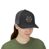 Load image into Gallery viewer, Aggressive Cat Cuddler Snapback Trucker Cap
