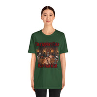 Load image into Gallery viewer, Dungeon Cats: Barbaricat Unisex Jersey Short Sleeve Tee
