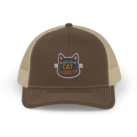 Load image into Gallery viewer, Aggressive Cat Cuddler Snapback Trucker Cap
