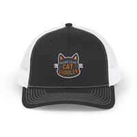 Load image into Gallery viewer, Aggressive Cat Cuddler Snapback Trucker Cap
