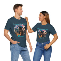 Load image into Gallery viewer, Dungeon Cats: Bard  Unisex Jersey Short Sleeve Tee
