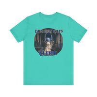 Load image into Gallery viewer, Dungeon Cats: Cleric Unisex Jersey Short Sleeve Tee
