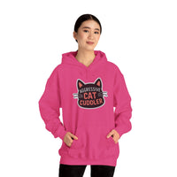 Load image into Gallery viewer, Aggressive Cat Cuddler Unisex Heavy Blend™ Hooded Sweatshirt
