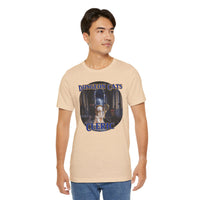 Load image into Gallery viewer, Dungeon Cats: Cleric Unisex Jersey Short Sleeve Tee
