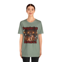 Load image into Gallery viewer, Dungeon Cats: Barbaricat Unisex Jersey Short Sleeve Tee
