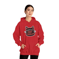 Load image into Gallery viewer, Aggressive Cat Cuddler Unisex Heavy Blend™ Hooded Sweatshirt
