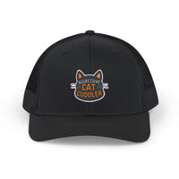Load image into Gallery viewer, Aggressive Cat Cuddler Snapback Trucker Cap
