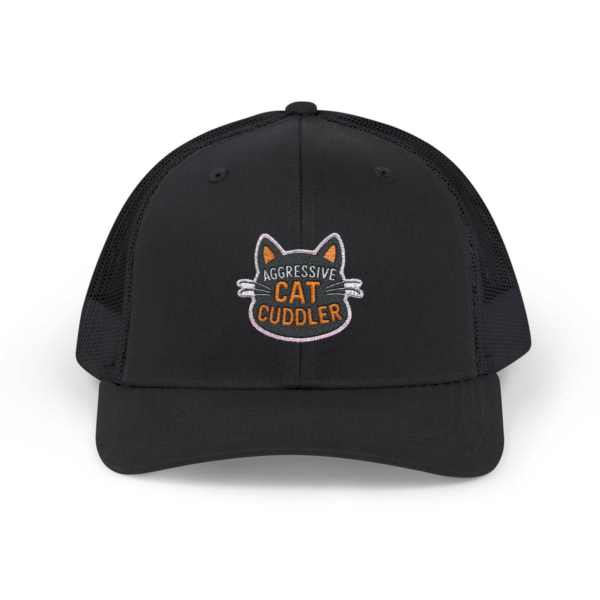 Aggressive Cat Cuddler Snapback Trucker Cap