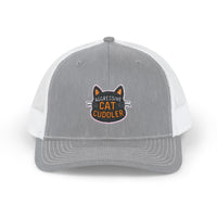 Load image into Gallery viewer, Aggressive Cat Cuddler Snapback Trucker Cap
