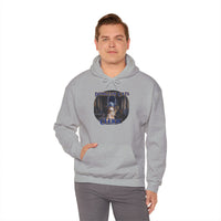 Load image into Gallery viewer, Dungeon Cats: Cleric Unisex Heavy Blend™ Hooded Sweatshirt
