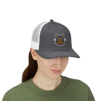 Load image into Gallery viewer, Aggressive Cat Cuddler Snapback Trucker Cap
