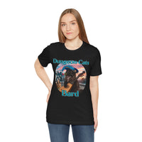 Load image into Gallery viewer, Dungeon Cats: Bard  Unisex Jersey Short Sleeve Tee
