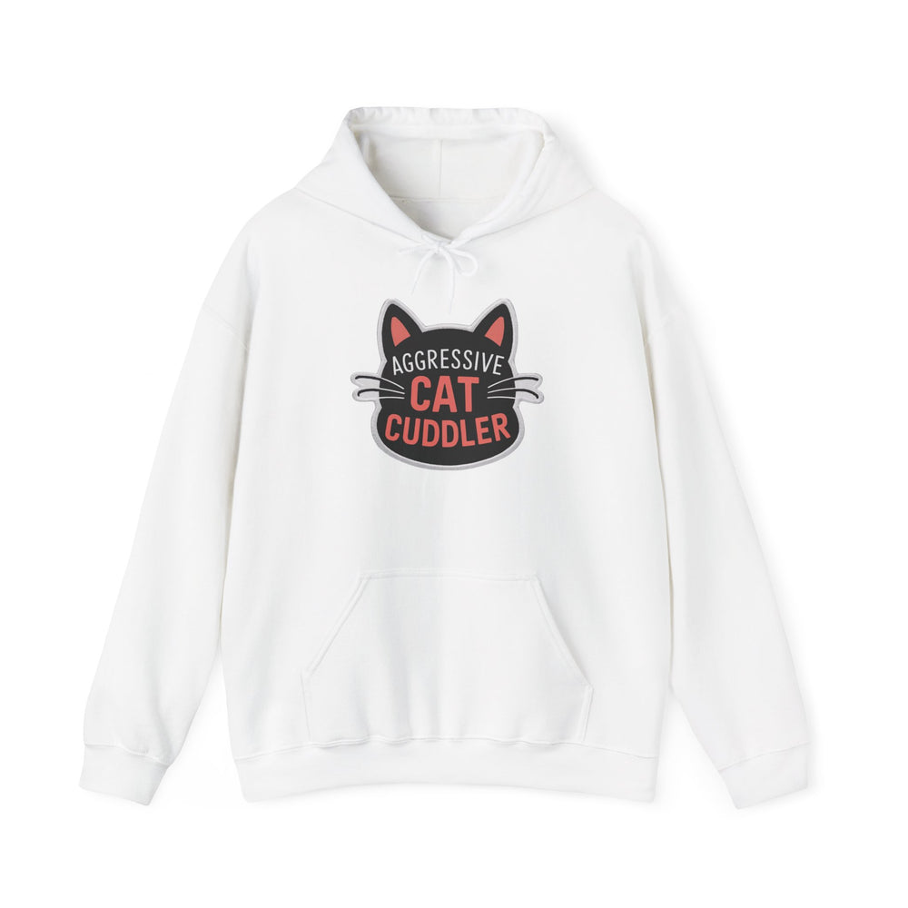 Aggressive Cat Cuddler Unisex Heavy Blend™ Hooded Sweatshirt