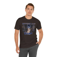 Load image into Gallery viewer, Dungeon Cats: Cleric Unisex Jersey Short Sleeve Tee
