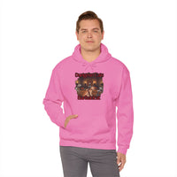 Load image into Gallery viewer, Dungeon Cats: Barbaricat Unisex Heavy Blend™ Hooded Sweatshirt
