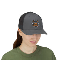 Load image into Gallery viewer, Aggressive Cat Cuddler Snapback Trucker Cap

