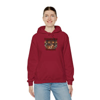 Load image into Gallery viewer, Dungeon Cats: Barbaricat Unisex Heavy Blend™ Hooded Sweatshirt
