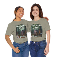 Load image into Gallery viewer, Dungeon Cats Druid Unisex Jersey Short Sleeve Tee
