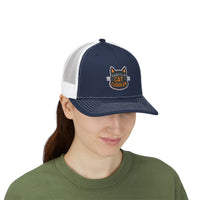 Load image into Gallery viewer, Aggressive Cat Cuddler Snapback Trucker Cap
