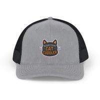 Load image into Gallery viewer, Aggressive Cat Cuddler Snapback Trucker Cap
