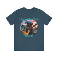 Load image into Gallery viewer, Dungeon Cats: Bard  Unisex Jersey Short Sleeve Tee
