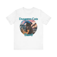 Load image into Gallery viewer, Dungeon Cats: Bard  Unisex Jersey Short Sleeve Tee
