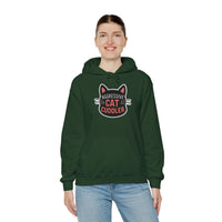 Load image into Gallery viewer, Aggressive Cat Cuddler Unisex Heavy Blend™ Hooded Sweatshirt
