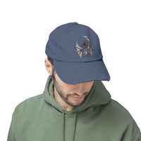 Load image into Gallery viewer, Mother Dragon Symbol Unisex Distressed Cap
