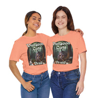 Load image into Gallery viewer, Dungeon Cats Druid Unisex Jersey Short Sleeve Tee
