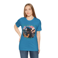 Load image into Gallery viewer, Dungeon Cats: Bard  Unisex Jersey Short Sleeve Tee
