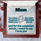 Unspoken Thanks to Mom