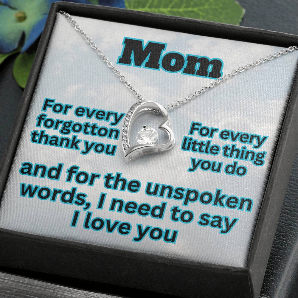 Unspoken Thanks to Mom