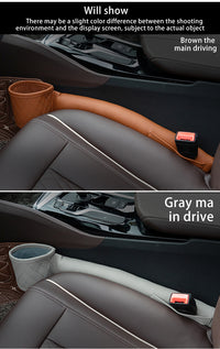 Load image into Gallery viewer, Leather Car Seat Gap Filler
